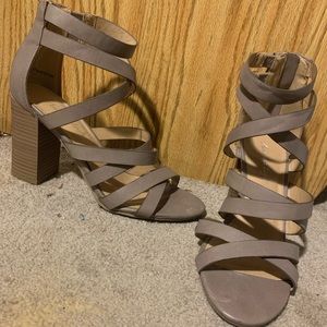 American Eagle Tan Heels